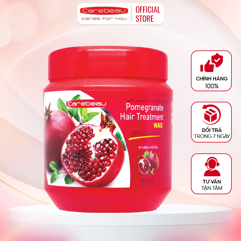 Kem ủ tóc tinh chất lựu 500ml hiệu Carebeau