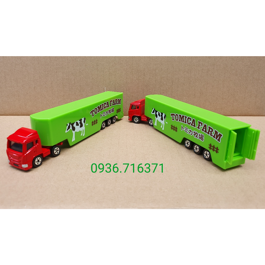 Mô hình xe cont Tomica Farm Nhật Bản