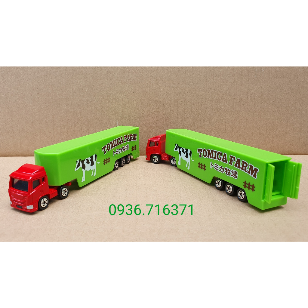 Mô hình xe cont Tomica Farm Nhật Bản