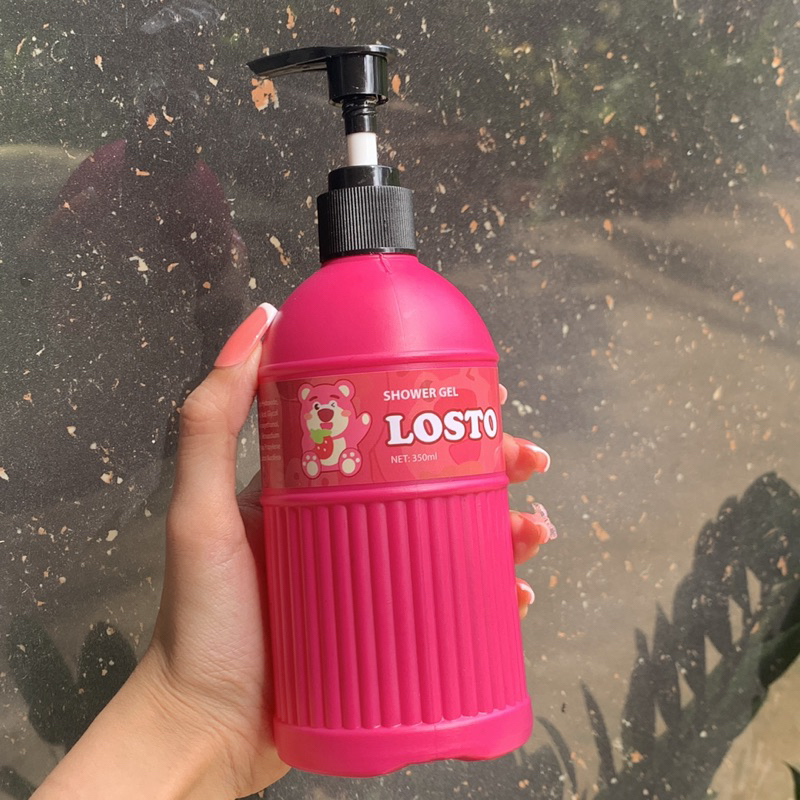 350ml SỮA TẮM GẤU DÂU LOSTO SHOWER GEL