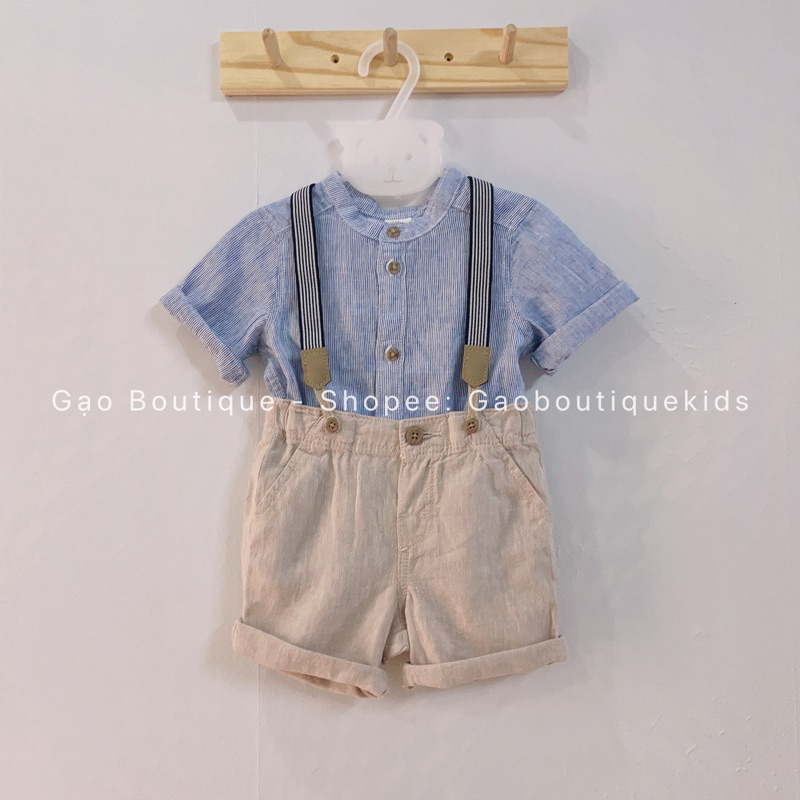 Set công tử cho bé trai HM săn sale 7-15kg