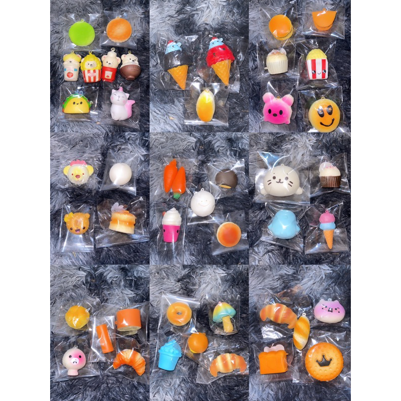 Combo Squishy 50k siêu rẻ (có df)