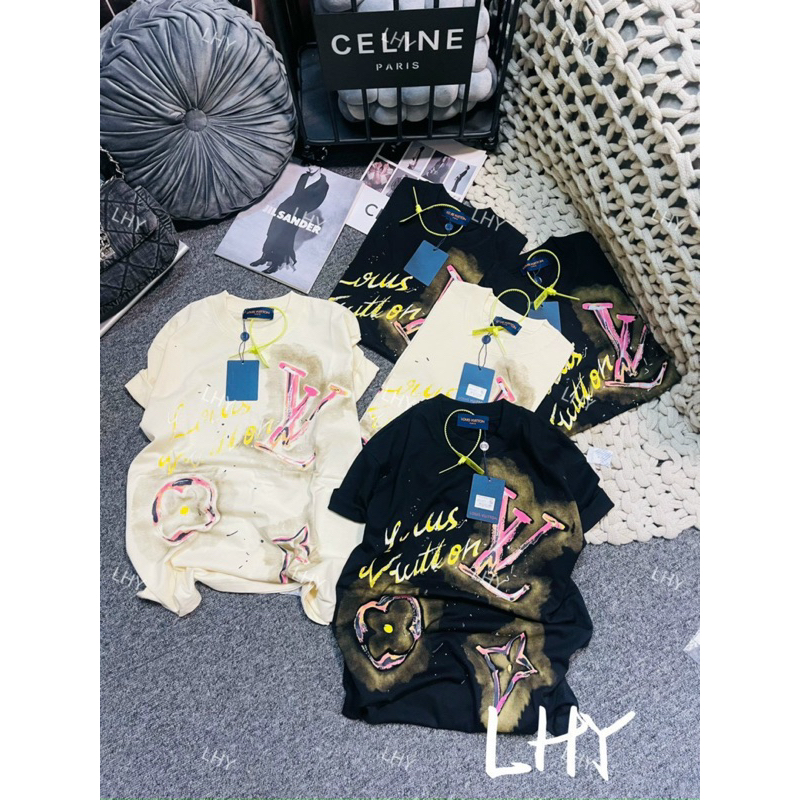 Áo thun Lv mã mới siêu hot hàng qc 1 full tag mac hàng new