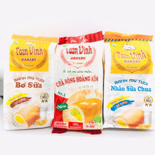 Bánh mỳ tươi toàn vinh nhân sữa chua/bơ sữa 200g