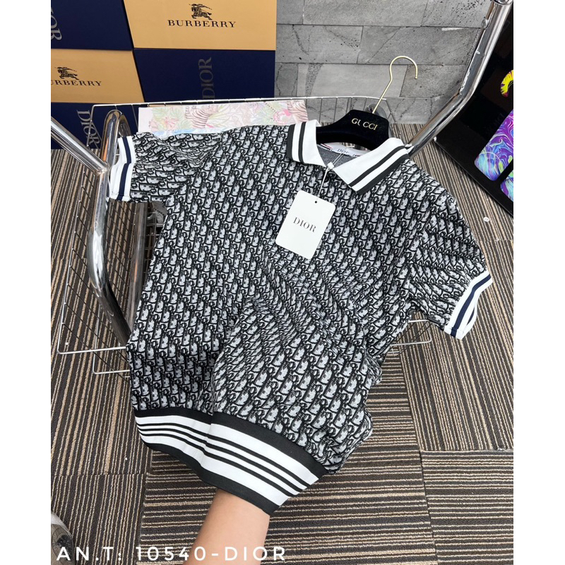 Áo bo chun dập vân bản SUPPER cao cấp