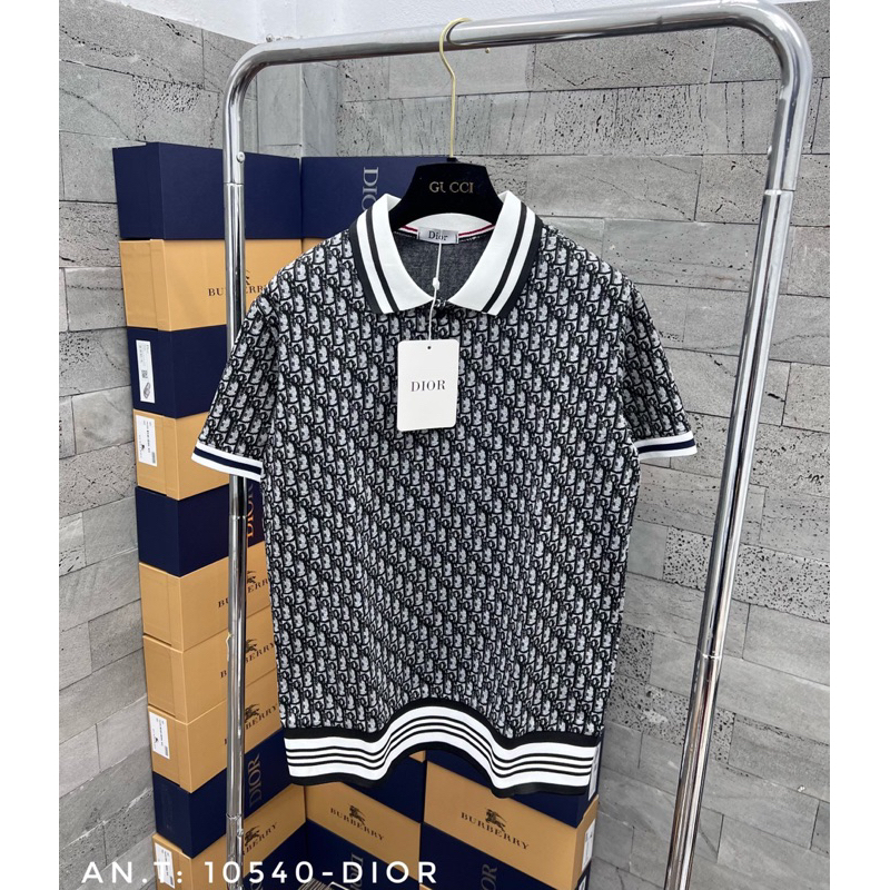 Áo bo chun dập vân bản SUPPER cao cấp