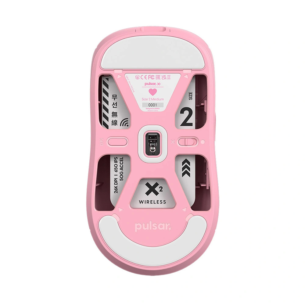 Chuột không dây Pulsar X2 Pink PX205