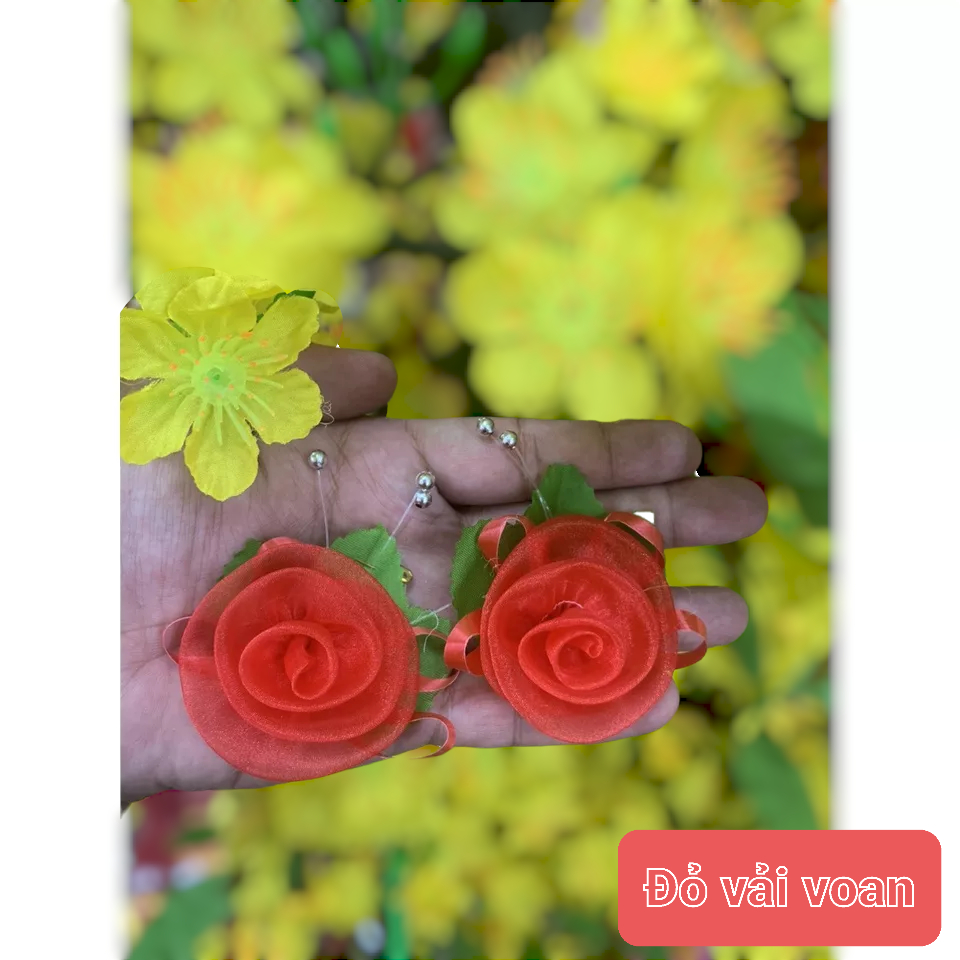 GIÁ SỈ BỘ 40 BÔNG HOA CÀI ÁO ĐÁM CƯỚI