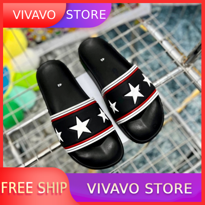 Dép nam quai ngang 3 ông sao cao cấp 2023