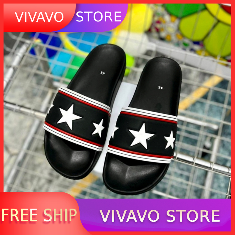 Dép nam quai ngang 3 ông sao cao cấp 2023