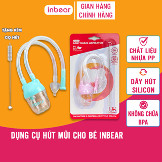 Hút Mũi Cho Bé Sơ Sinh, Dụng Cụ Hút Mũi Bằng Dây Silicon Mềm Inbear