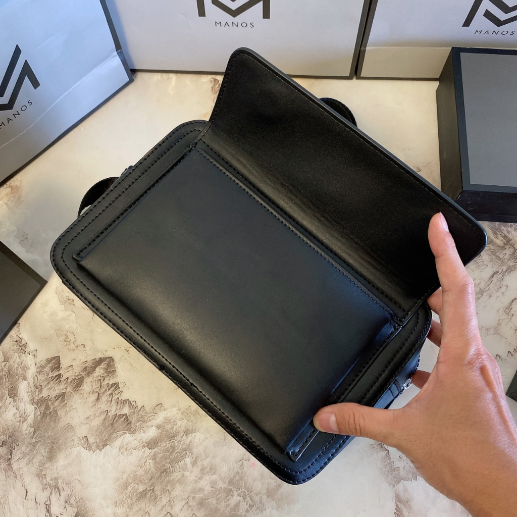 Túi da nam đeo chéo văn phòng du lịch Manos