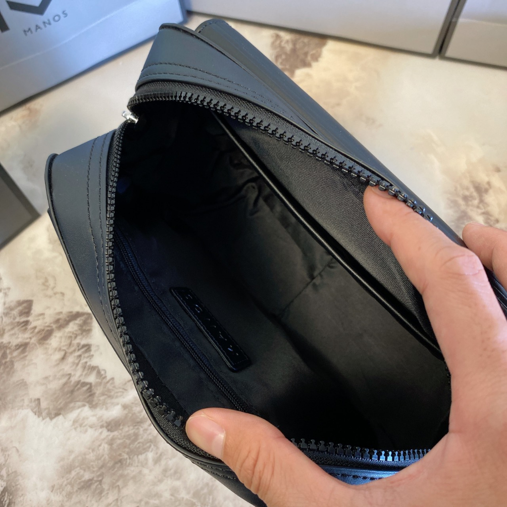 Túi da nam đeo chéo văn phòng du lịch Manos