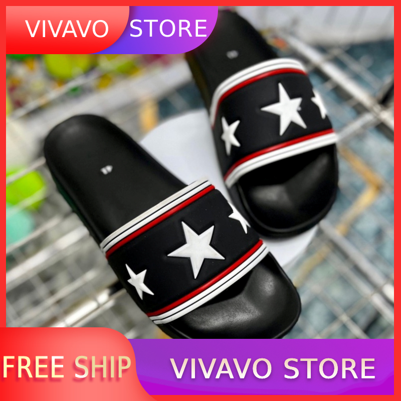 Dép nam quai ngang 3 ông sao cao cấp 2023