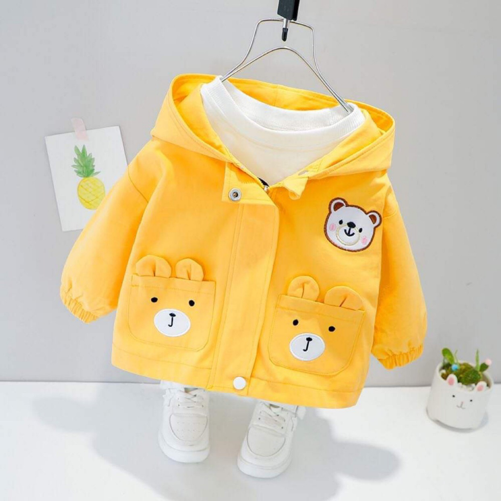 Áo khoác cho bé TRAI và GÁI. áo khoác gió A3 dễ thương cho bé từ 6 -15kg