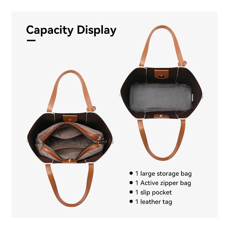 MOSSDOOM Túi xách nữ thời trang đơn giản