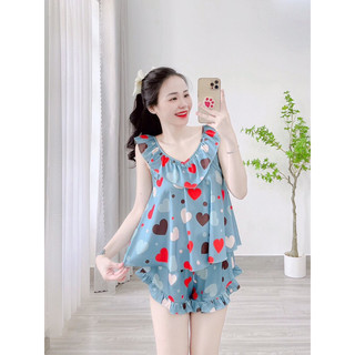 BỘ ĐÙI CỔ BÈO LỤA LATIN HT7088