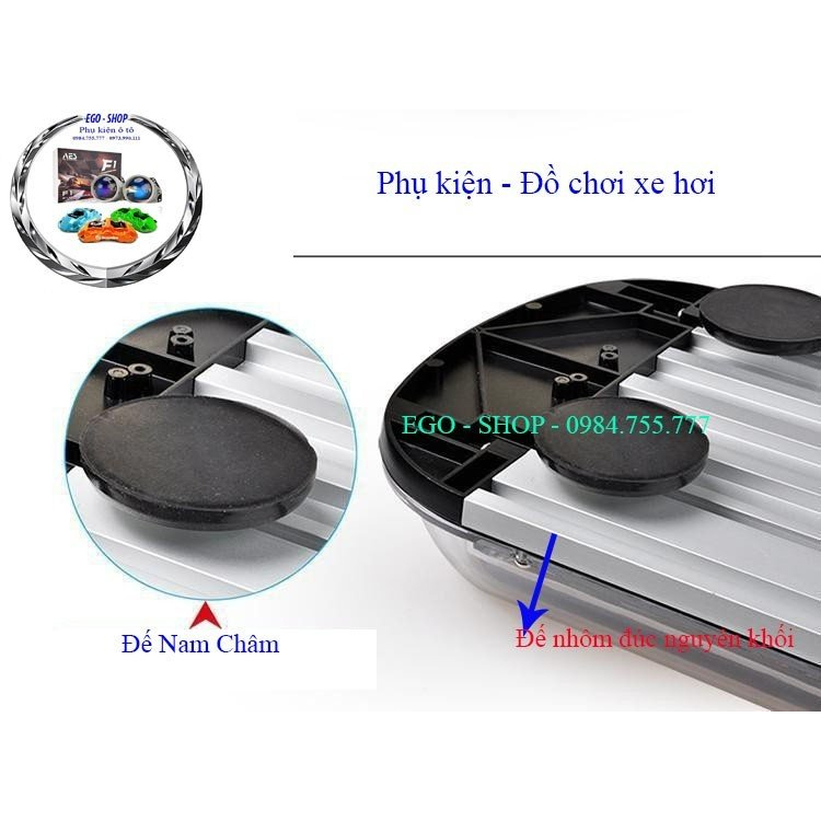 Đèn nháy xanh đỏ - Đèn chớp xanh đỏ gắn nóc xe ô tô 44LED - 44W chuyên dụng dành cho xe ưu tiên.