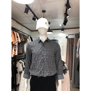 ÁO SƠ MI DIOR NAM DÀI TAY LỤA HÀN CAO CẤP