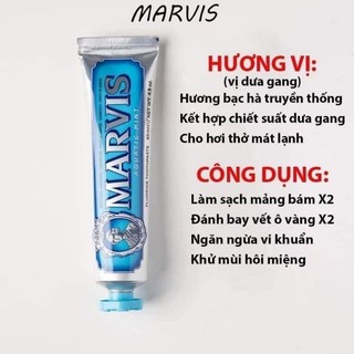 Kem đánh răng Marvis chính hãng 75ml