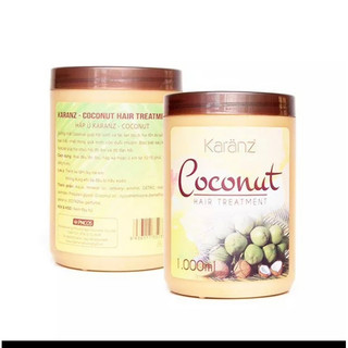 KEM HẤP DẦU, XẢ TÓC KARANZ COCONUT CAO CAP 1000ml