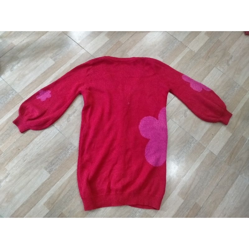 Cardigan dáng dài hoạ tiết hoa 5 cánh❤️❤️pass cá nhân