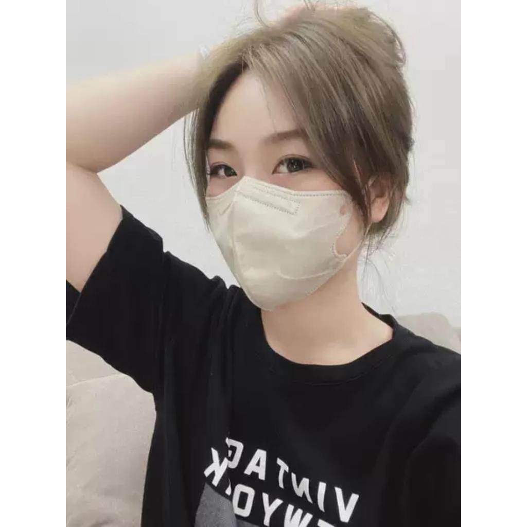 Túi 10 chiếc - KHẨU TRANG KN95 loại có gọng mũi