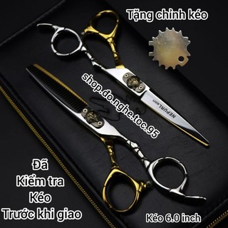 Kéo cắt tỉa tóc cao cấp 6 inch