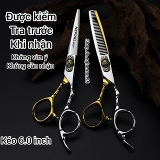 Kéo cắt tỉa tóc cao cấp 6 inch