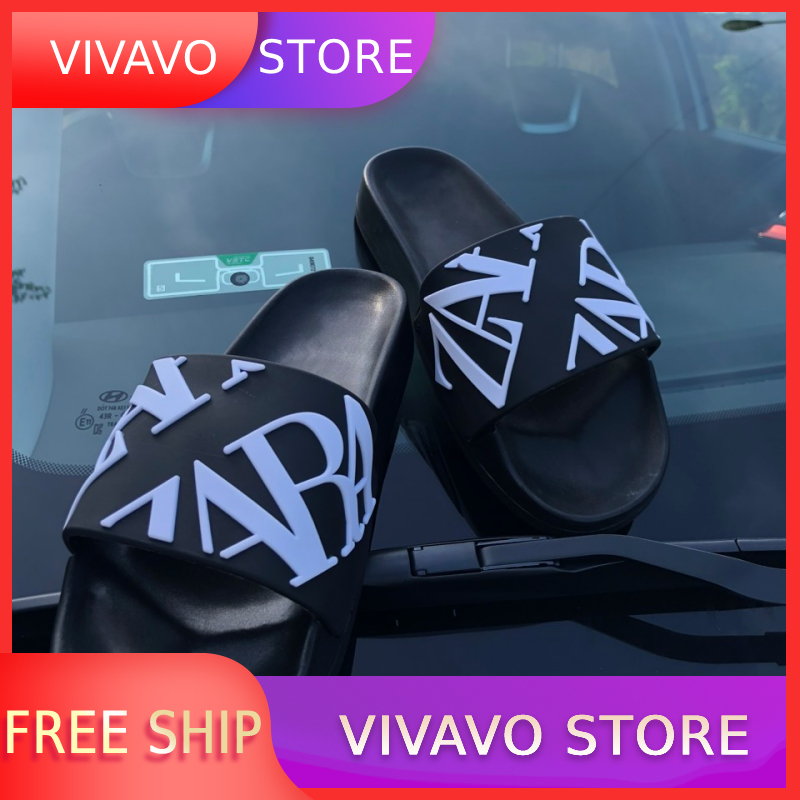 Dép quai ngang zara nam nữ thời trang hottrend 2023