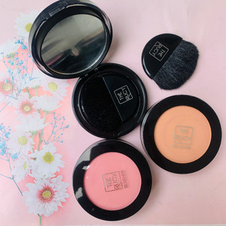 [HÀN QUÔC] Tặng kèm gương và cọ - Phấn má hồng ba màu cao cấp Hàn Quốc  All In One Blusher  LKShop