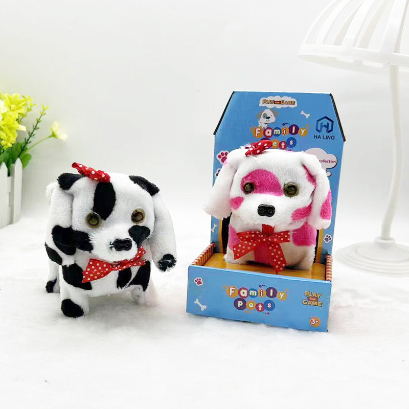 Chó bông biết đi, vẫy đuôi, biết kêu ,bip   bip cực Cute