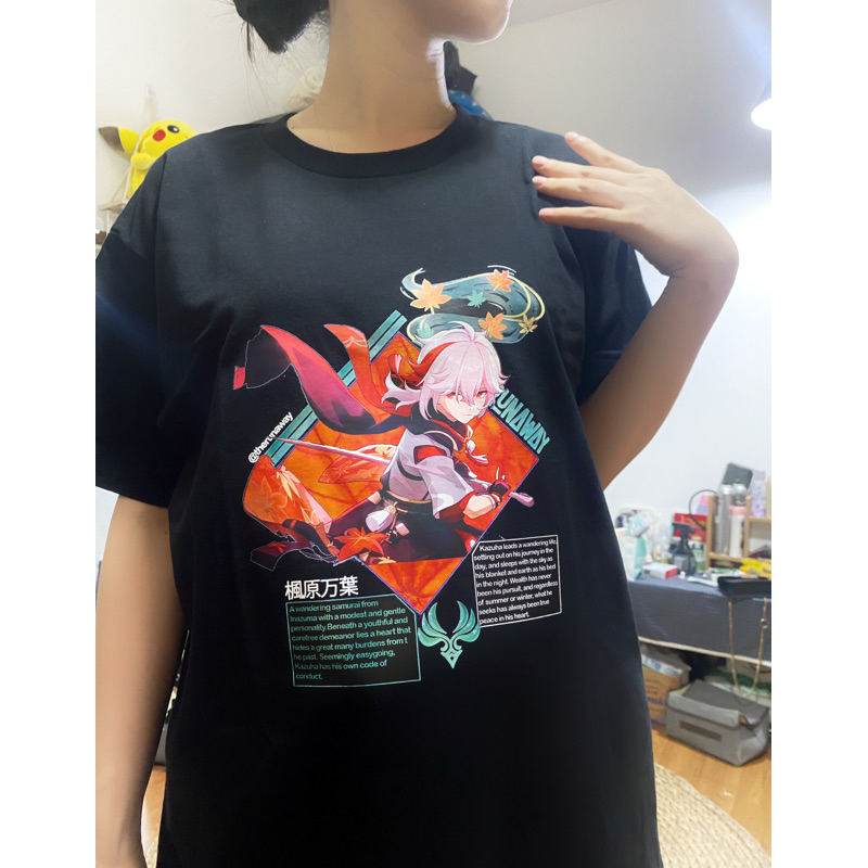 Áo phông Genshin Impact: Kazuha Cotton 100% #1 cho Nam / Nữ by The Runaway
