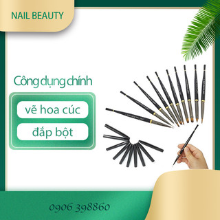Bộ cọ 10 cây chuyên dụng lawei