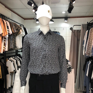 ÁO SƠ MI DIOR NAM DÀI TAY LỤA HÀN CAO CẤP
