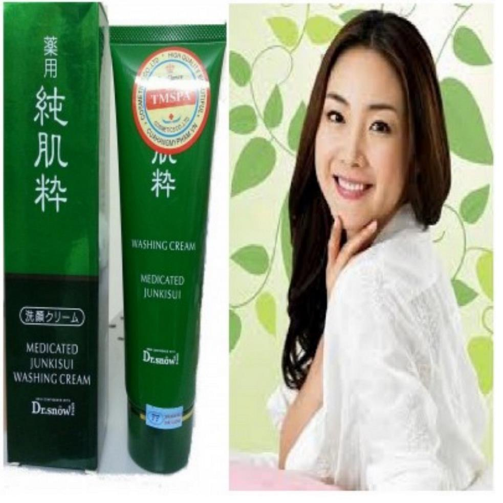 Sữa rửa mặt Dr.snow Nhân Sâm Xanh Nhật Bản