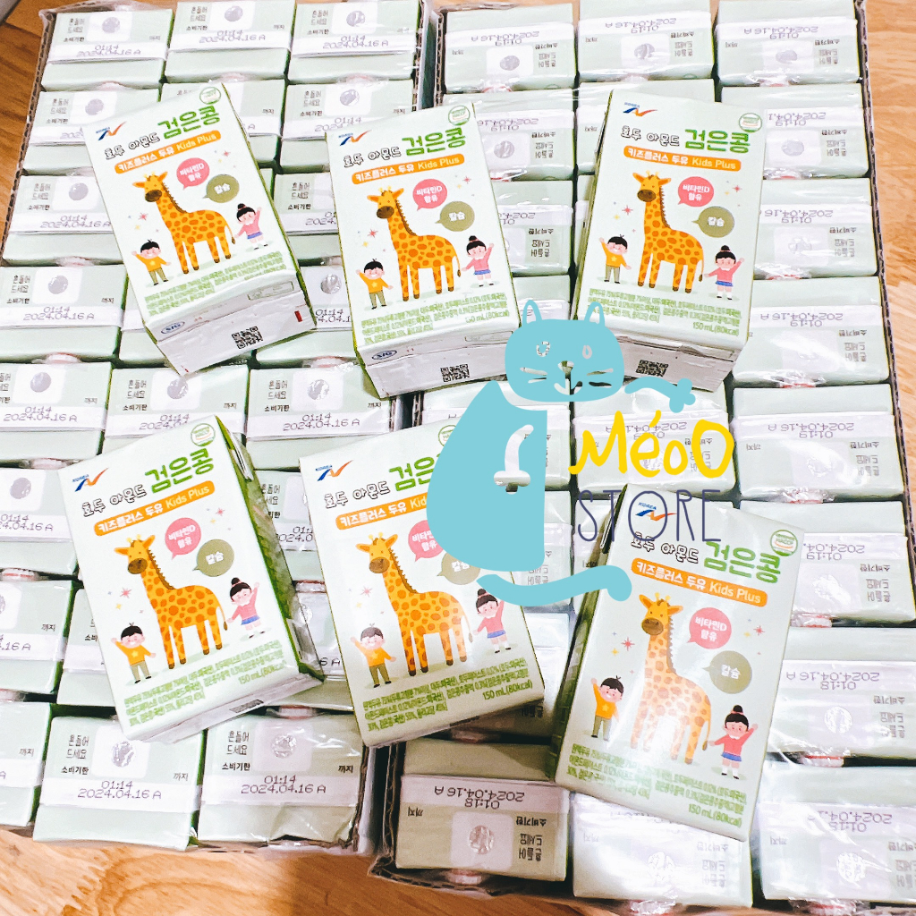 Sữa hạt Kids Plus Hàn Quốc bổ sung Vitamin D và Canxi