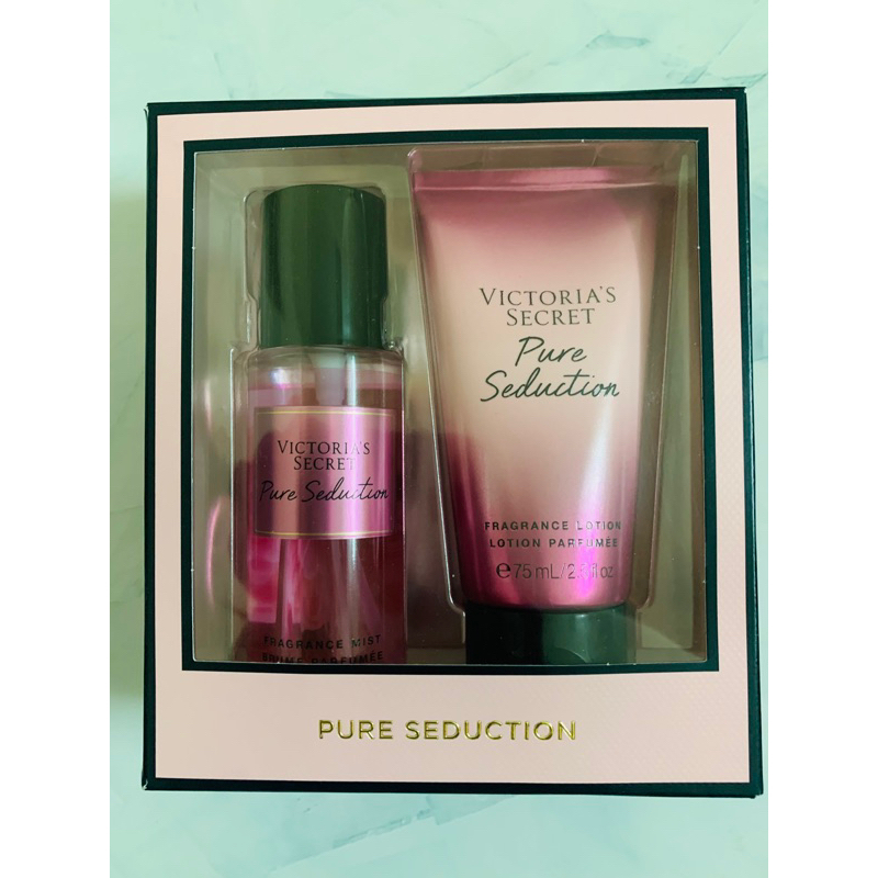 Set Victoria Secret xịt thơm + lotion