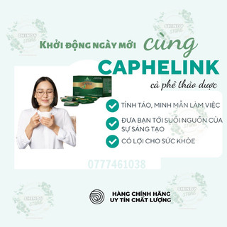 Cà phê thảo dược Caphelink New~ tỉnh táo tức thì