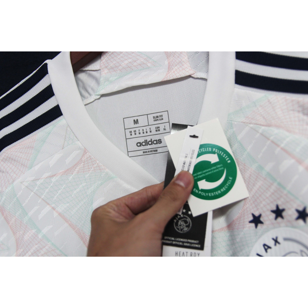 Áo Ajax away kit 2023/ 24 bản player cao cấp màu trắng