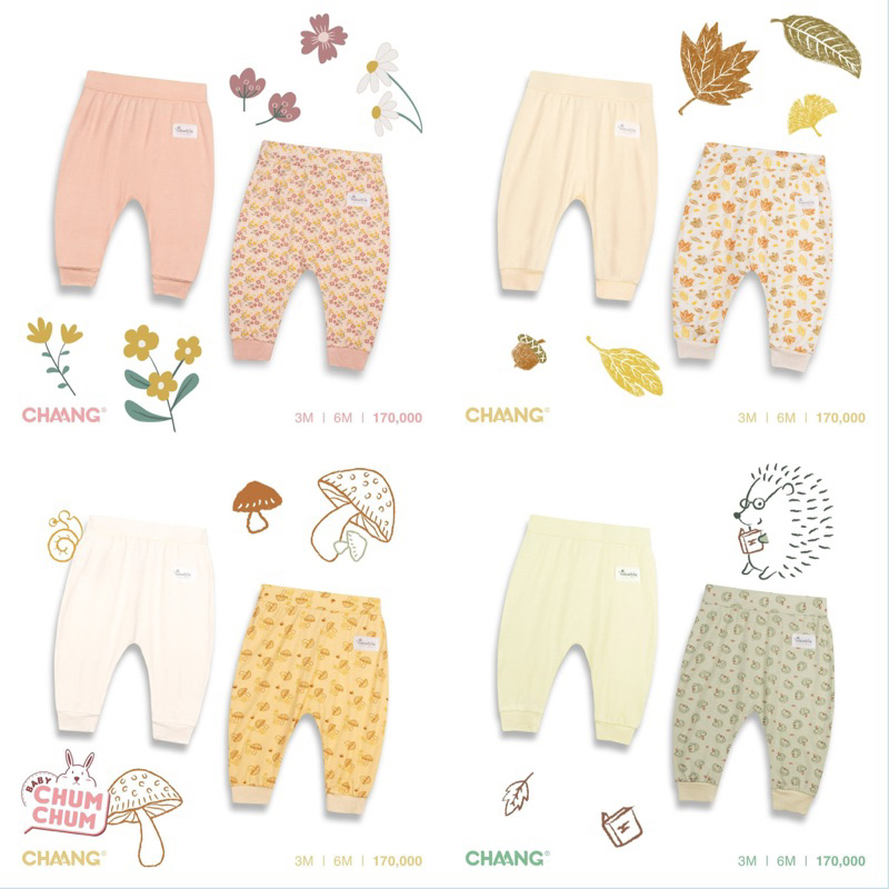 Set Quần Dài Cho Bé Park CHAANG AW22D11