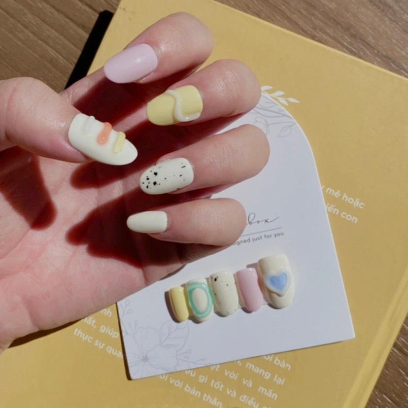 BST Mùa hè - Nailbox sơn gel nổi Hàn Quốc