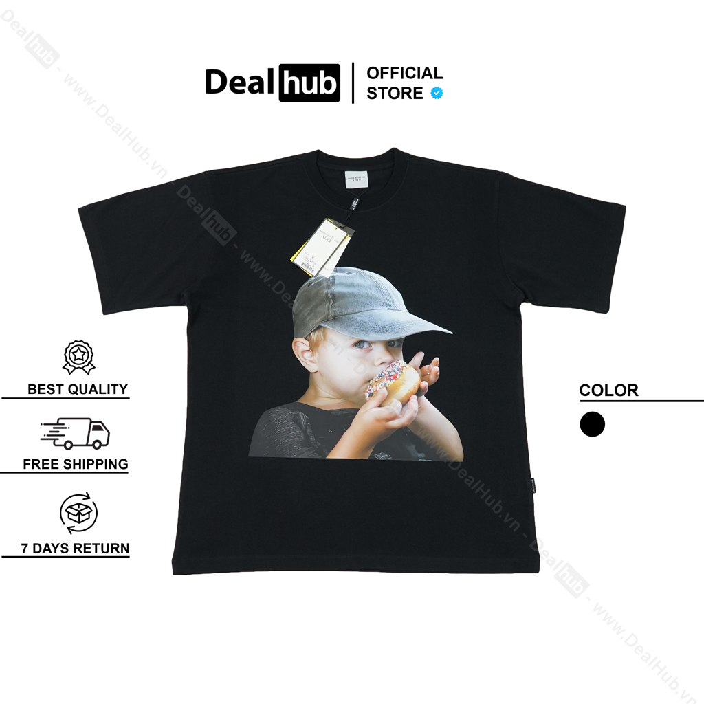Áo thun ADLV Black Cap Boy ADLV013