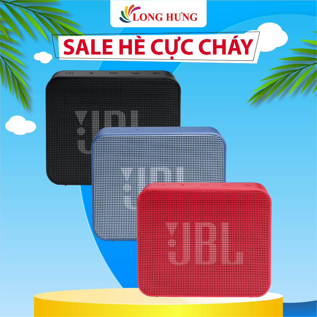 Loa Bluetooth JBL Go Essential JBLGOES - Hàng chính hãng - Công suất 3W, Bluetooth v4.1, kháng nước IPX7