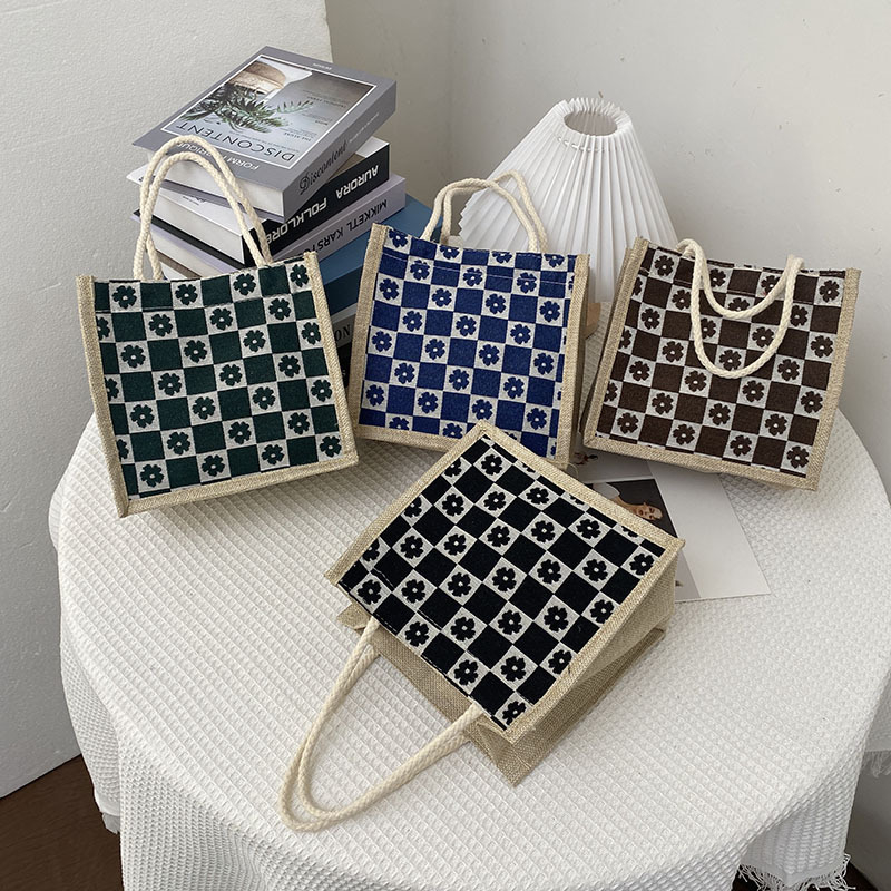 Túi cói mini,túi cói Phong cách VINTAGE,Túi xách nữ thời trang kiểu dáng Hàn quốc-hapfami