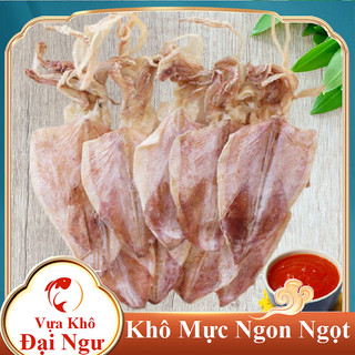  Sét Mực Câu Khô Cà Mau túi 45-55 con   loại 100 con 500gr  siêu ngọt- Vựa Khô Đại Ngư 
