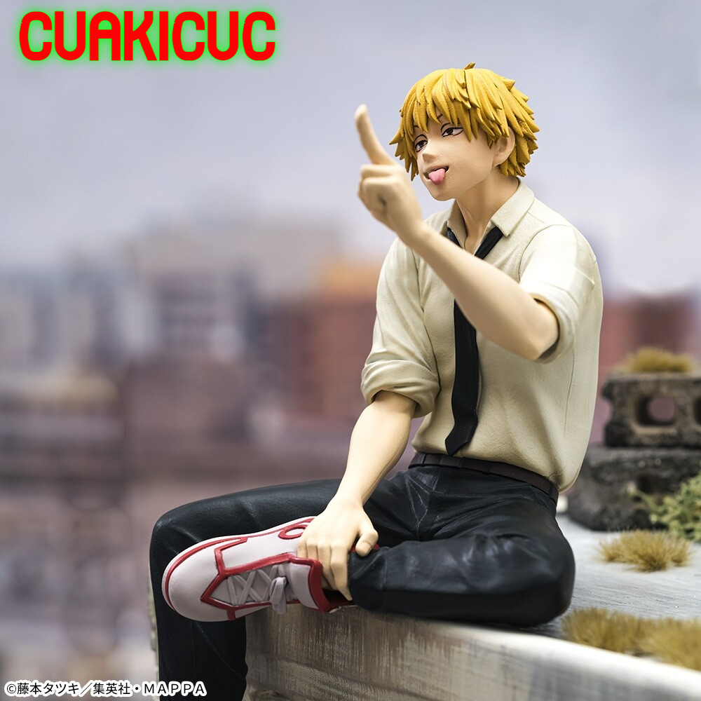 Mô Hình Denji Ngồi - Đồ Chơi Trưng Bày - Figure Denji Premium Chokonose - Chainsaw Man