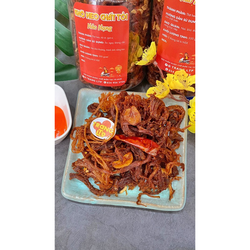 KHÔ HEO CHÁY TỎI