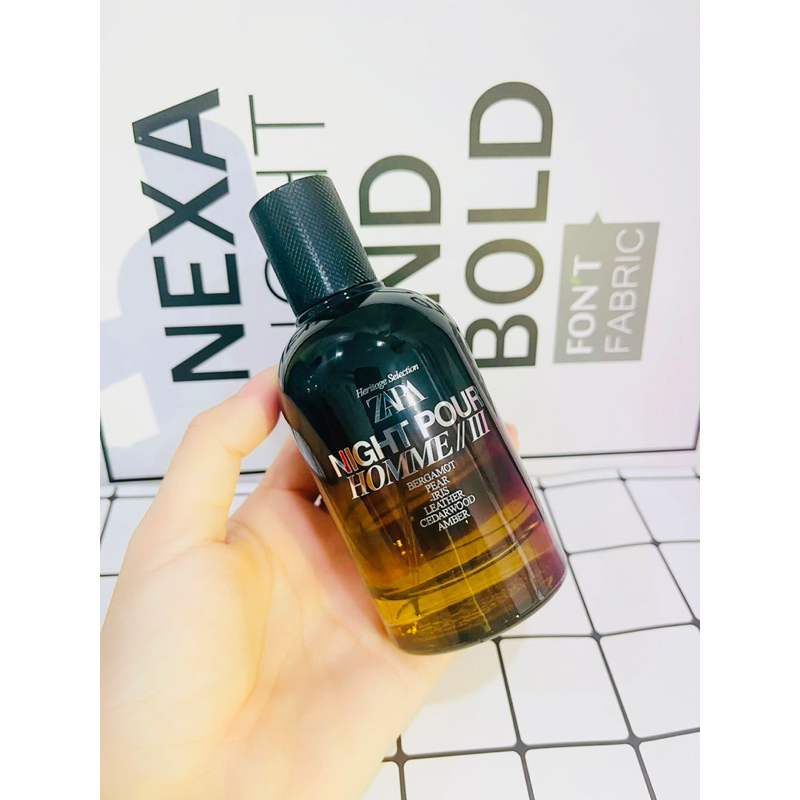 Nước hoa nam Zara Night Pour Homme III EDP 100ml