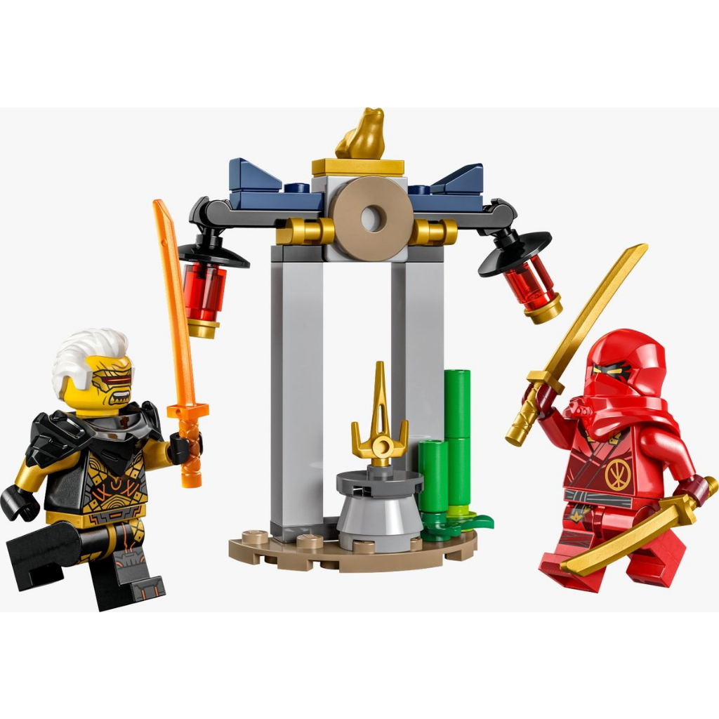 30650 Đồ chơi lắp ráp Iego Ninjago Dragons Rising Season 1- Kai and Rapton's Temple Battle polybag bulk